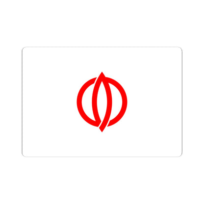 Flag of Yugawara Kanagawa (Japan) STICKER Vinyl Kiss-Cut Decal
