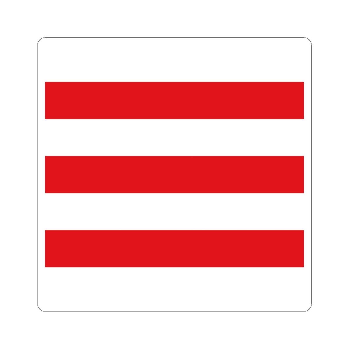 CHE Enge Flag (Switzerland) STICKER Vinyl Kiss-Cut Decal