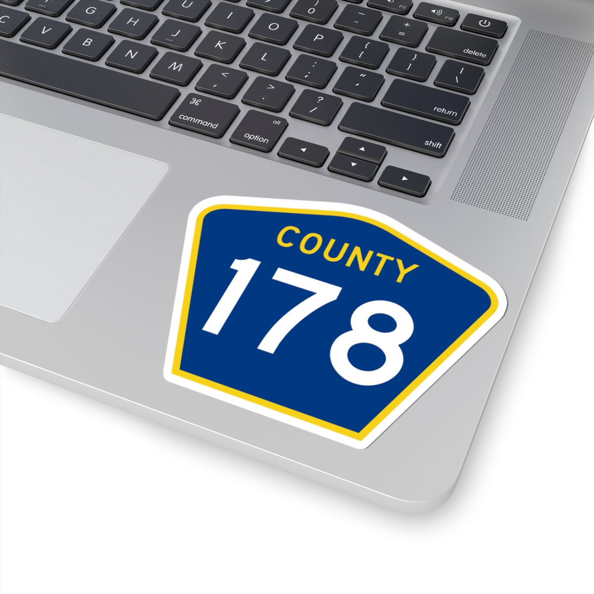 County 178 MN (Minnesota) (Road Sign) STICKER Vinyl Kiss-Cut Decal