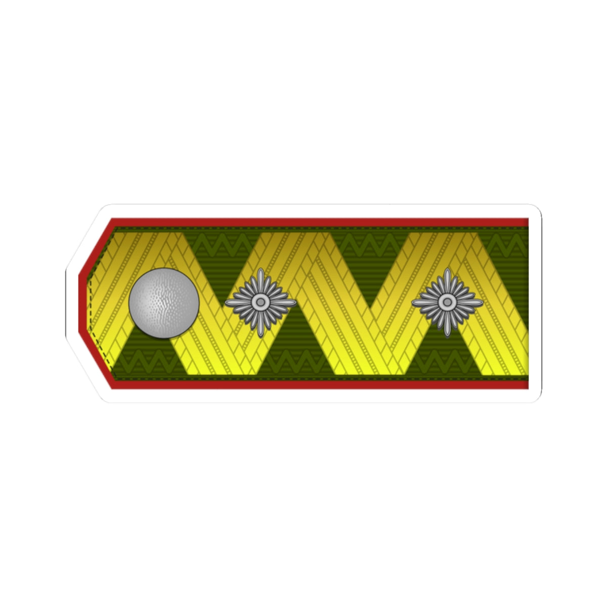 ROA General h (Russia) (Military Rank) STICKER Vinyl Kiss-Cut Decal