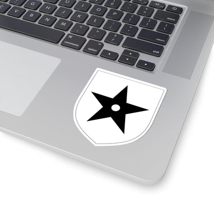 Arms of Baron Clitheroe (England) (Coat of Arms) STICKER Vinyl Kiss-Cut Decal