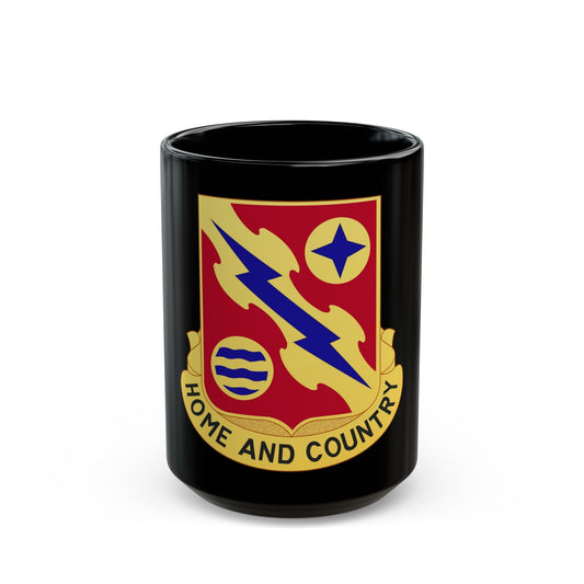 265th Air Defense Artillery Regiment (U.S. Army) Black Coffee Mug-15oz-The Sticker Space