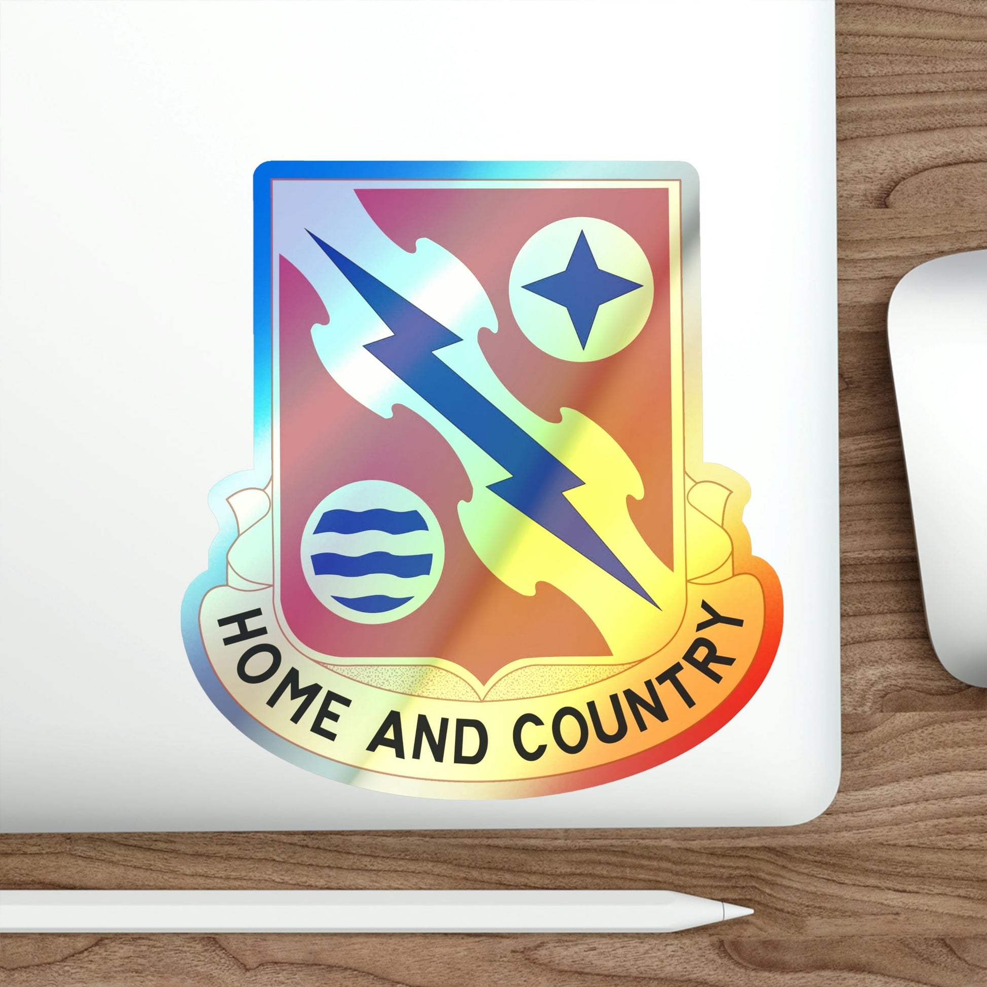 265th Air Defense Artillery Regiment (U.S. Army) Holographic STICKER Die-Cut Vinyl Decal-The Sticker Space