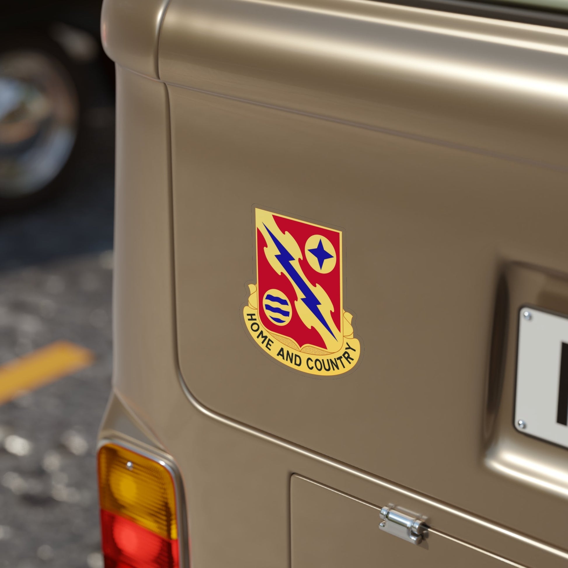 265th Air Defense Artillery Regiment (U.S. Army) Transparent STICKER Die-Cut Vinyl Decal-The Sticker Space