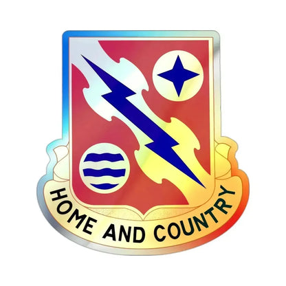 265th Air Defense Artillery Regiment (U.S. Army) Holographic STICKER Die-Cut Vinyl Decal 2 Inch Holographic - The Sticker Space