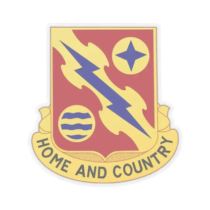 265th Air Defense Artillery Regiment (U.S. Army) STICKER Vinyl Kiss-Cut Decal 3 Inch Transparent - The Sticker Space