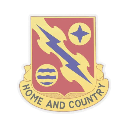 265th Air Defense Artillery Regiment (U.S. Army) STICKER Vinyl Kiss-Cut Decal 4 Inch Transparent - The Sticker Space