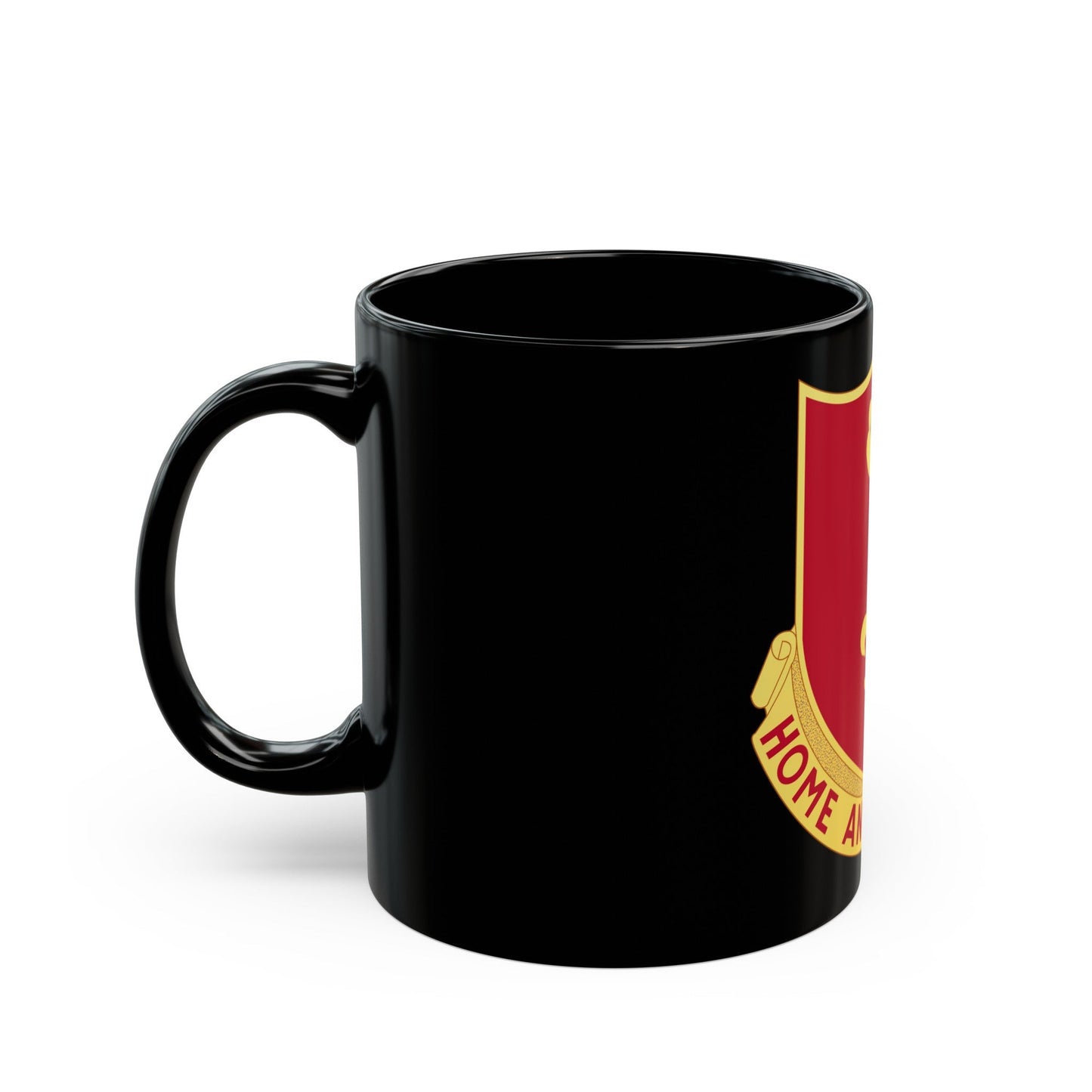 265th Artillery Regiment (U.S. Army) Black Coffee Mug-The Sticker Space