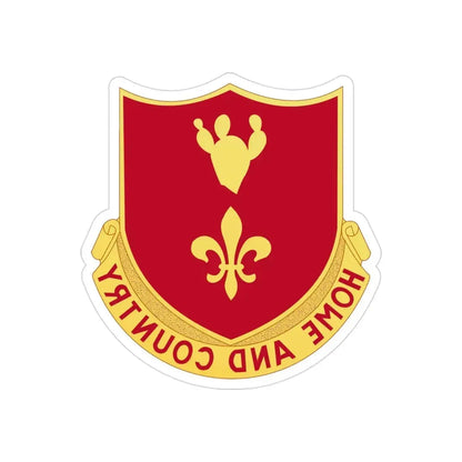 265th Artillery Regiment (U.S. Army) REVERSE PRINT Transparent Die-Cut STICKER - The Sticker Space