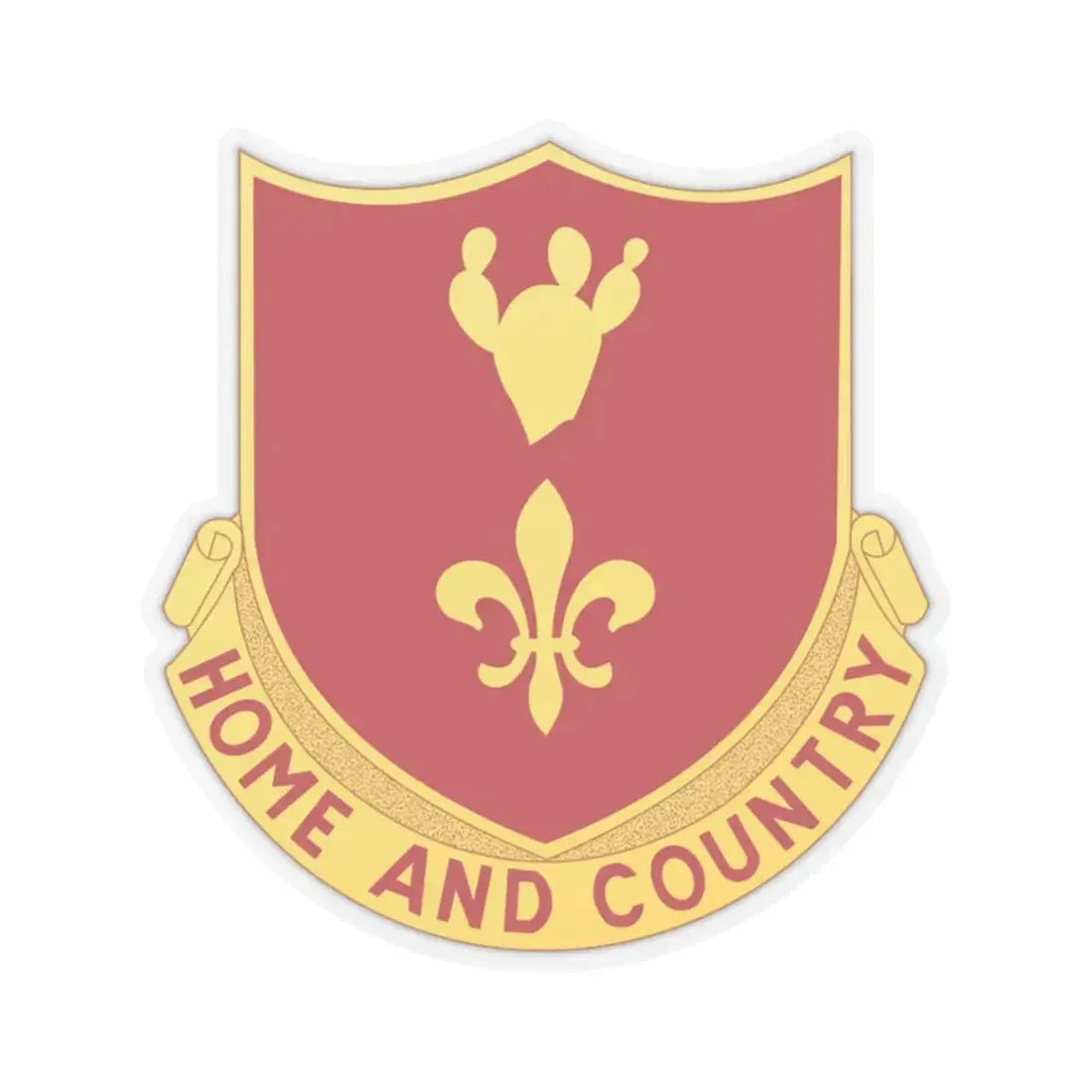 265th Artillery Regiment (U.S. Army) STICKER Vinyl Kiss-Cut Decal 2 Inch Transparent - The Sticker Space