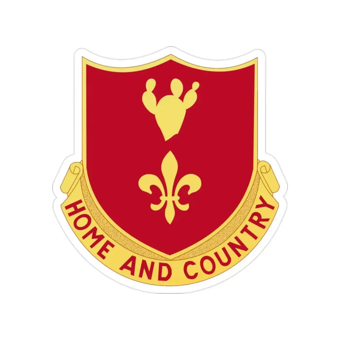 265th Artillery Regiment (U.S. Army) Transparent STICKER Die-Cut Vinyl Decal 2 Inch - The Sticker Space