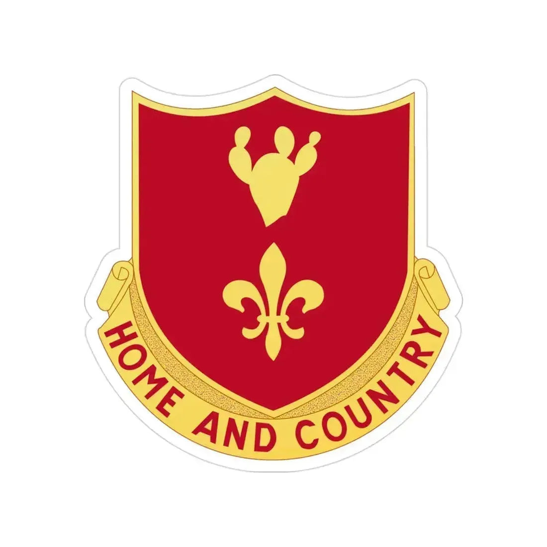 265th Artillery Regiment (U.S. Army) Transparent STICKER Die-Cut Vinyl Decal 3 Inch - The Sticker Space