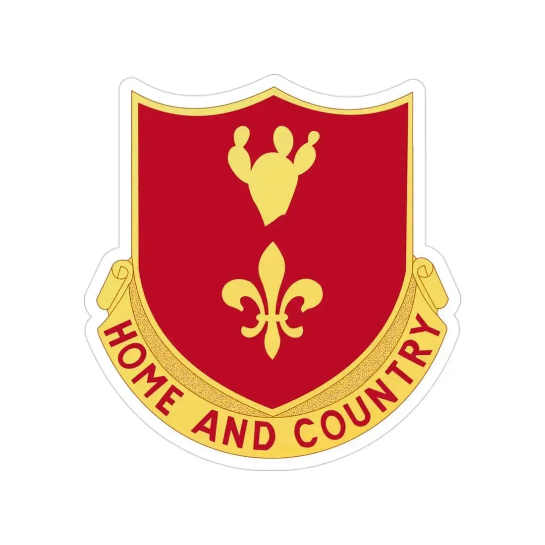 265th Artillery Regiment (U.S. Army) Transparent STICKER Die-Cut Vinyl Decal 3 Inch - The Sticker Space