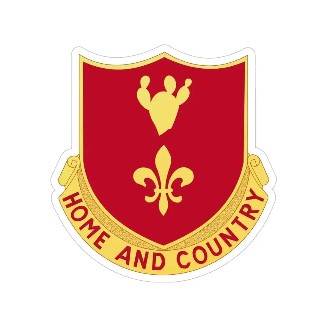 265th Artillery Regiment (U.S. Army) Transparent STICKER Die-Cut Vinyl Decal 5 Inch - The Sticker Space