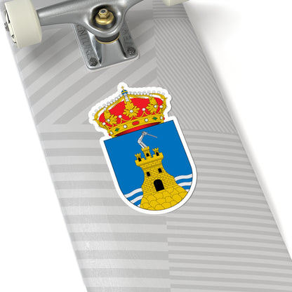 Escudo de Mazarrón (Spain) (Coat of Arms) STICKER Vinyl Kiss-Cut Decal