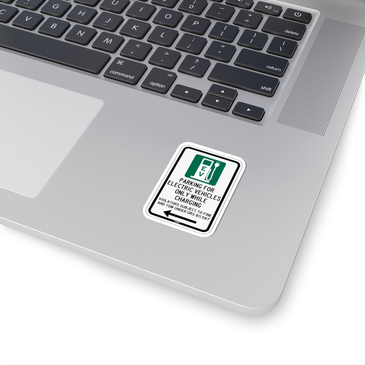 PBOT Road sign P1911L (Oregon) (Road Sign) STICKER Vinyl Kiss-Cut Decal