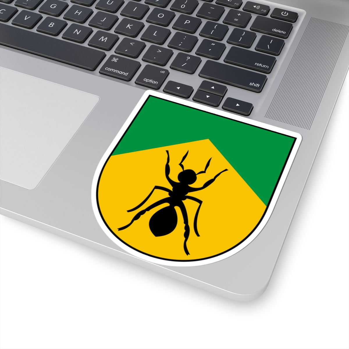 Ahja seal (Estonia) (Coat of Arms) STICKER Vinyl Kiss-Cut Decal