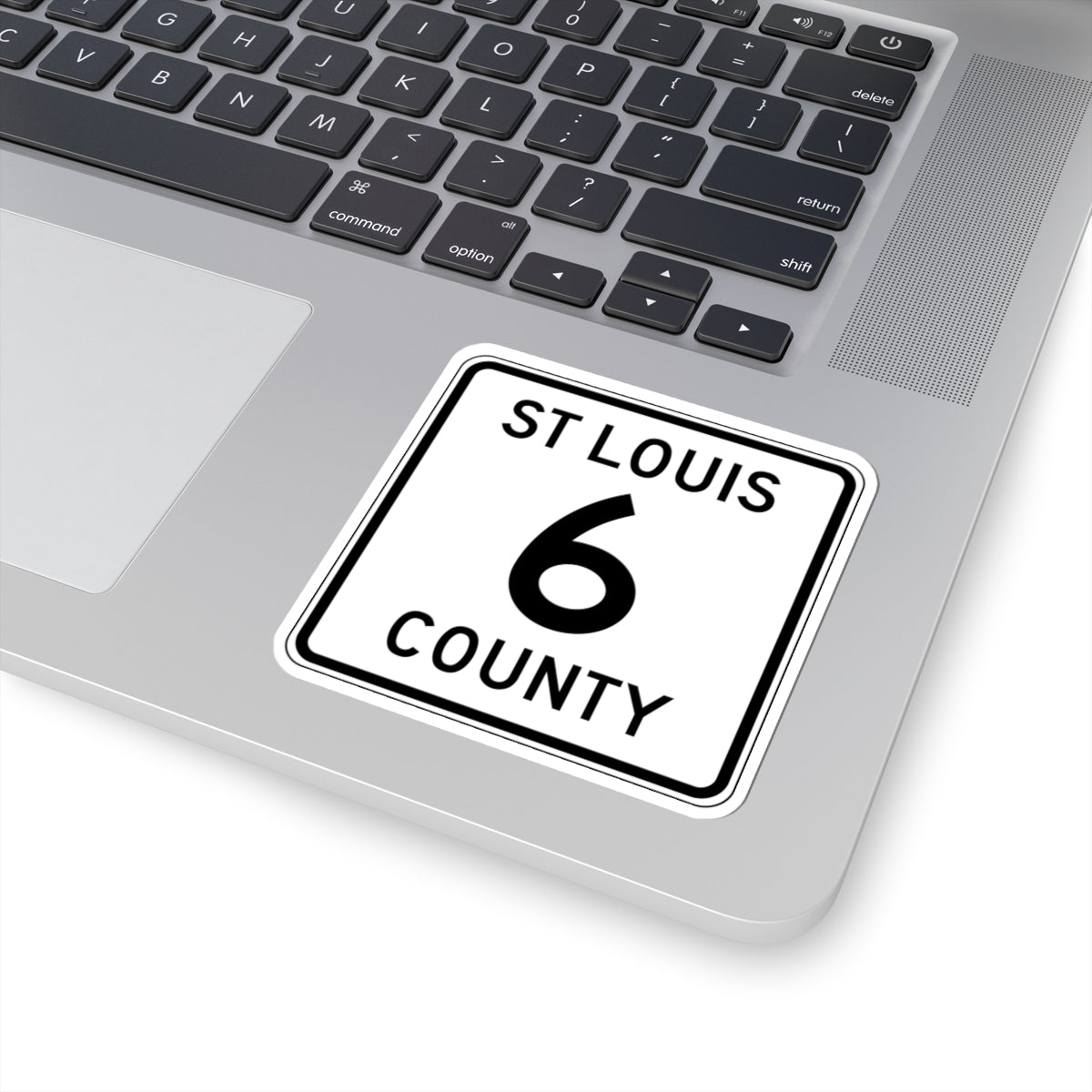 St Louis County Route 6 MN (Minnesota) (Road Sign) STICKER Vinyl Kiss-Cut Decal