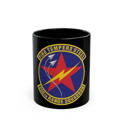 266th Range Squadron (U.S. Air Force) Black Coffee Mug-11oz-The Sticker Space