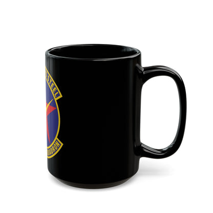 266th Range Squadron (U.S. Air Force) Black Coffee Mug-The Sticker Space