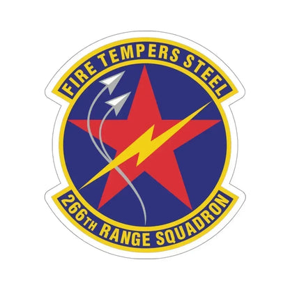 266th Range Squadron (U.S. Air Force) STICKER Vinyl Die-Cut Decal 4 Inch - The Sticker Space