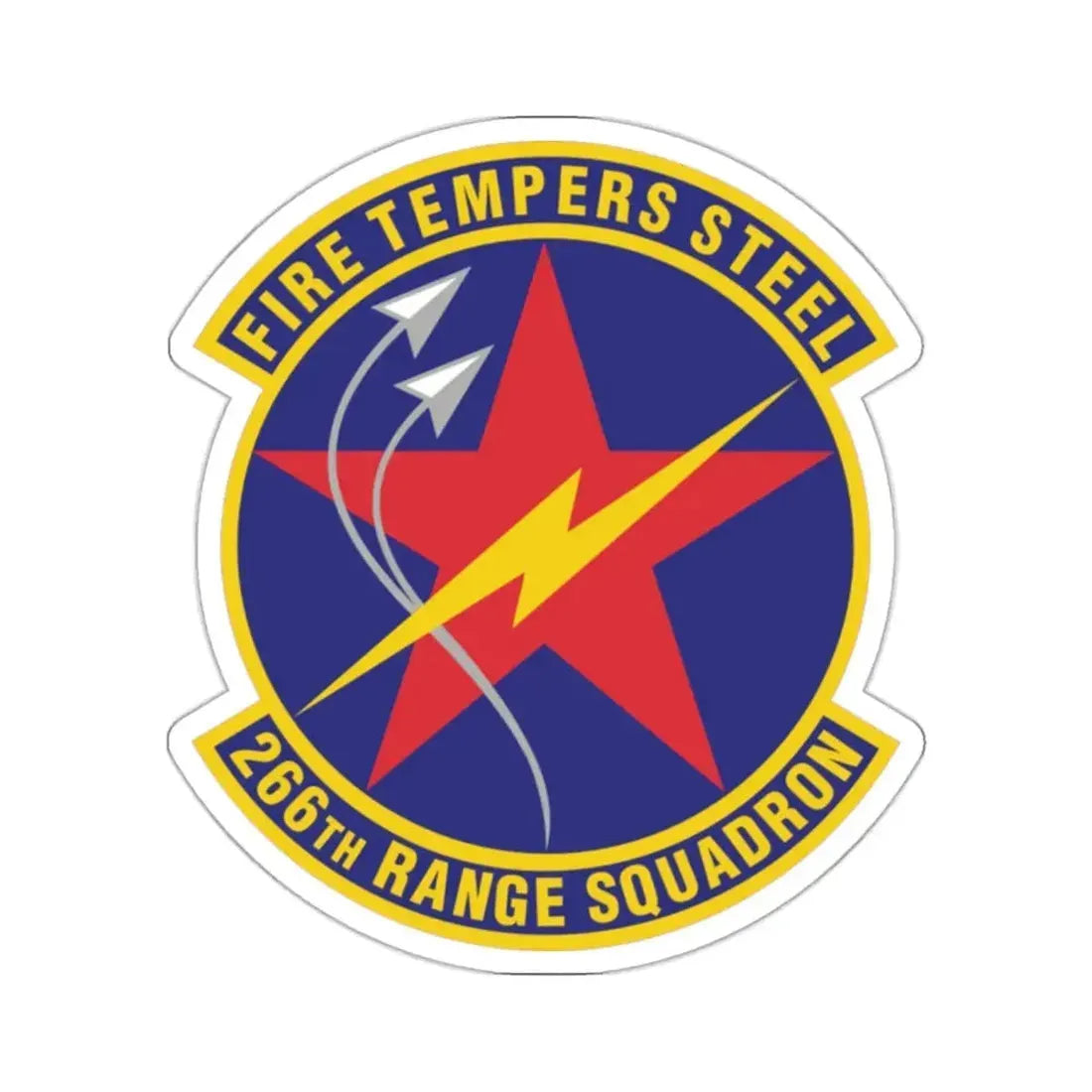 266th Range Squadron (U.S. Air Force) STICKER Vinyl Kiss-Cut Decal - The Sticker Space