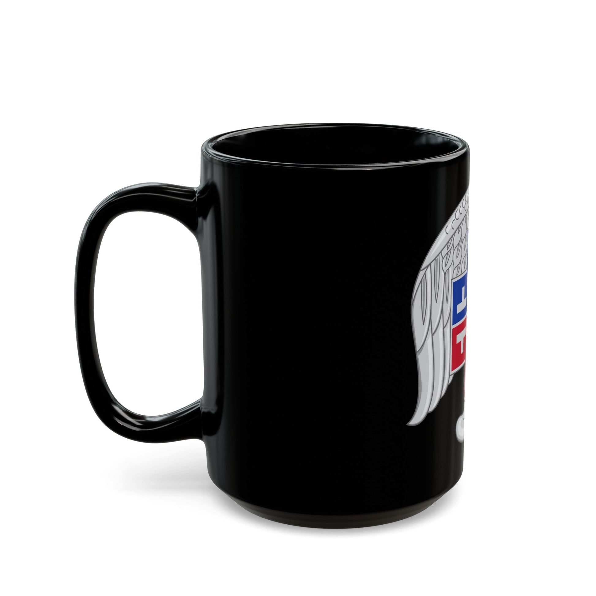 267 Aviation Battalion (U.S. Army) Black Coffee Mug-The Sticker Space