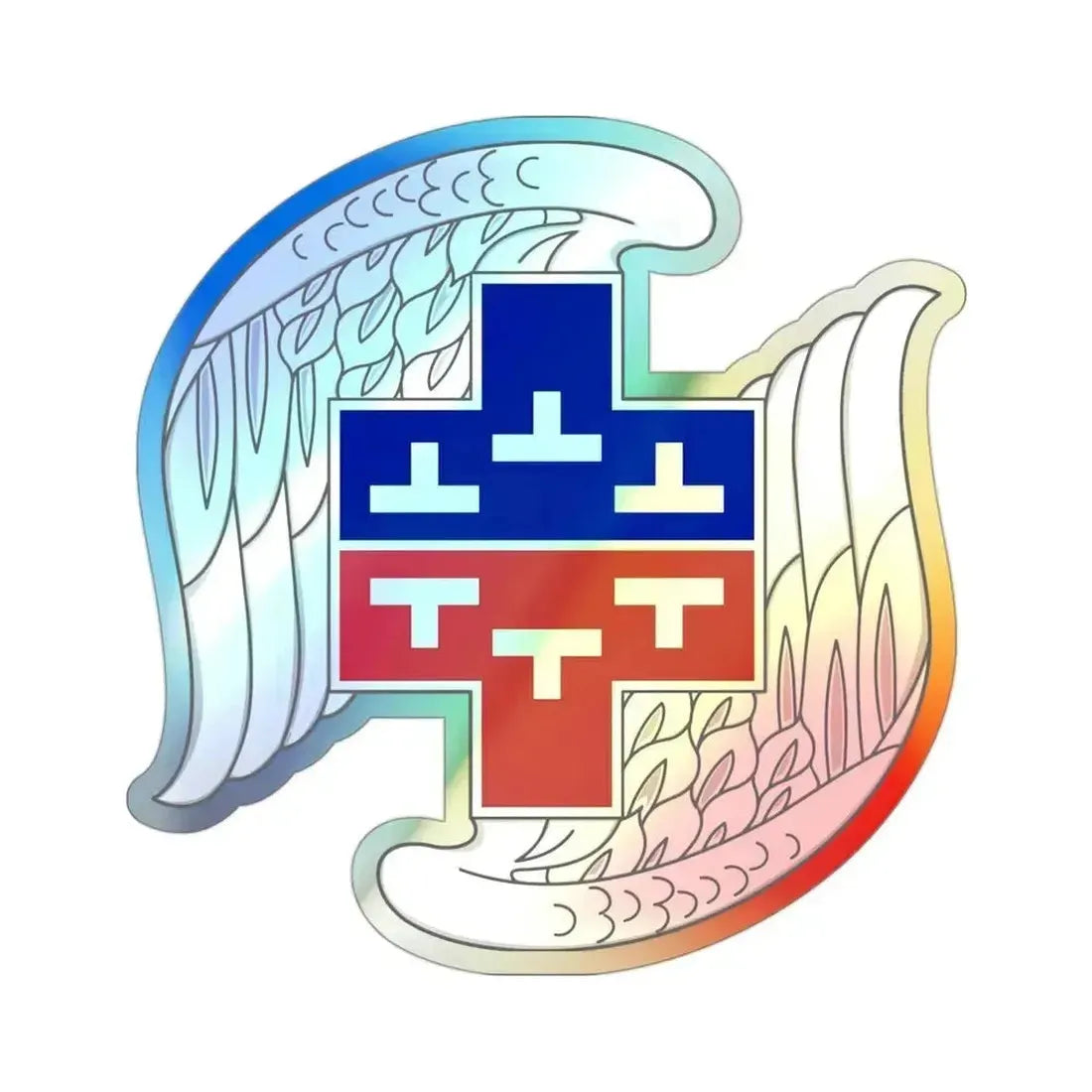 267 Aviation Battalion (U.S. Army) Holographic STICKER Die-Cut Vinyl Decal 3 Inch Holographic - The Sticker Space