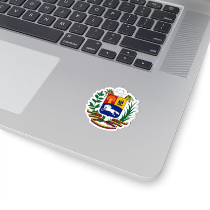 Coat of arms of Venezuela - STICKER Vinyl Kiss-Cut Decal
