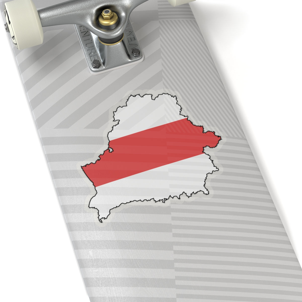 Silhouette of Belarus (Belarus) STICKER Vinyl Kiss-Cut Decal