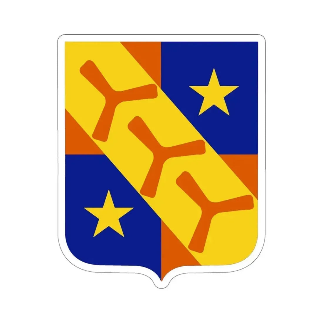 268 Aviation Battalion 2 (U.S. Army) STICKER Vinyl Die-Cut Decal 4 Inch - The Sticker Space