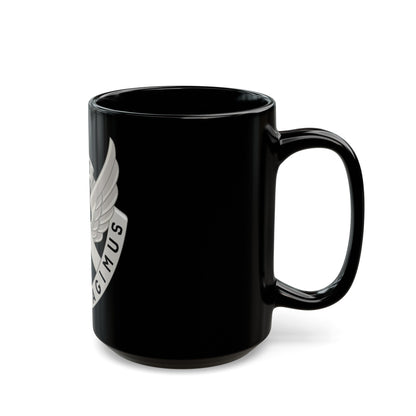 268 Aviation Battalion (U.S. Army) Black Coffee Mug-The Sticker Space