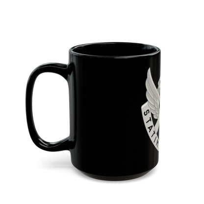 268 Aviation Battalion (U.S. Army) Black Coffee Mug-The Sticker Space