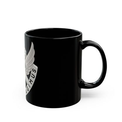 268 Aviation Battalion (U.S. Army) Black Coffee Mug-The Sticker Space