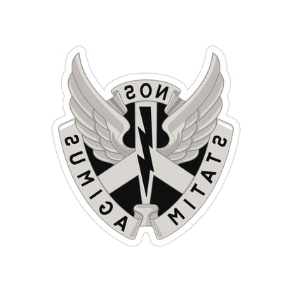 268 Aviation Battalion (U.S. Army) REVERSE PRINT Transparent STICKER-5" × 5"-The Sticker Space