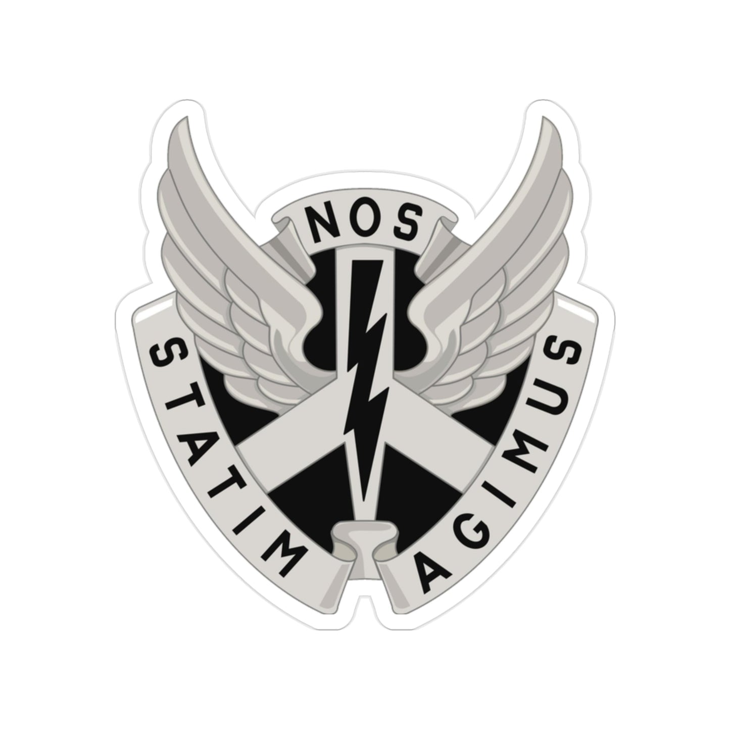 268 Aviation Battalion (U.S. Army) Transparent STICKER Die-Cut Vinyl Decal-2 Inch-The Sticker Space