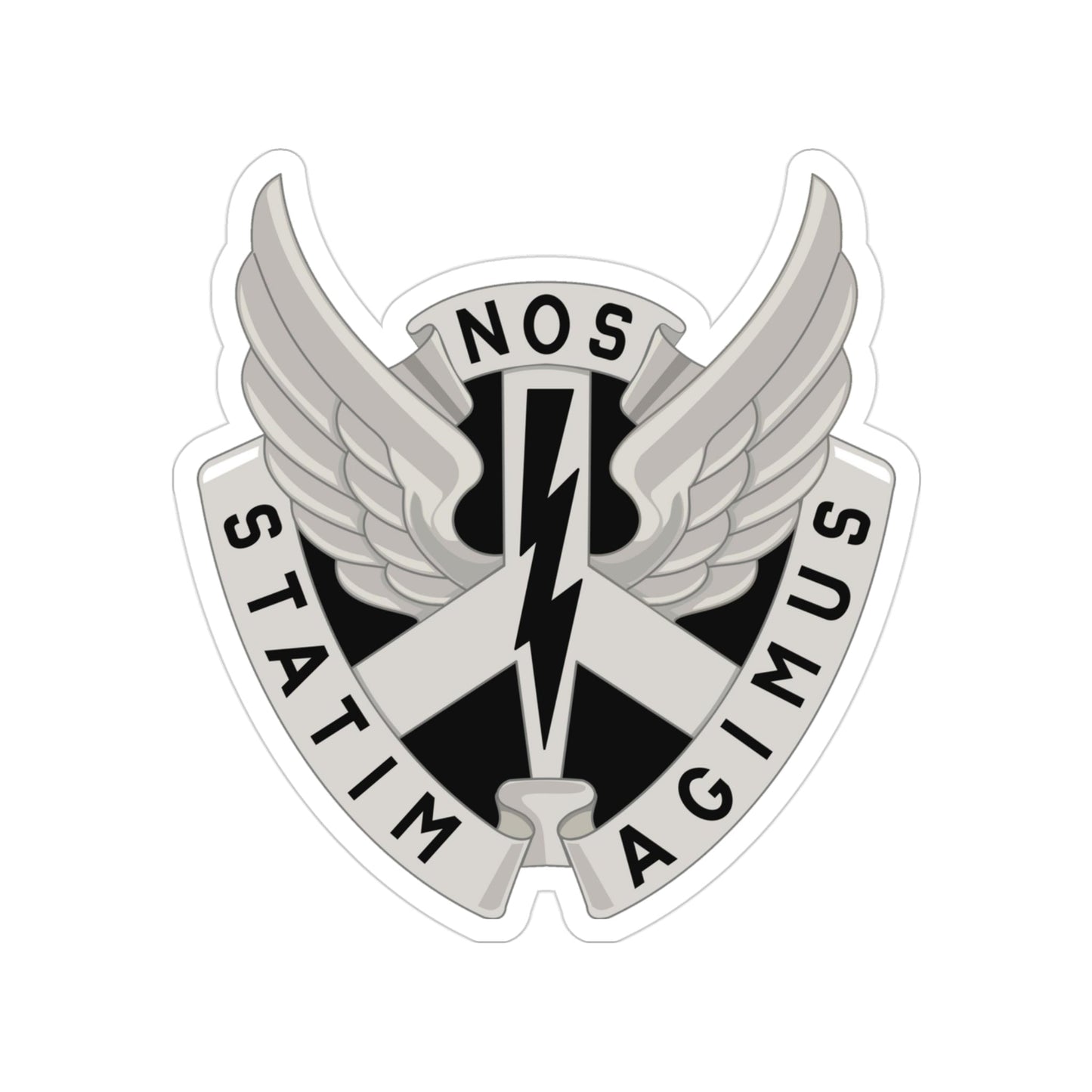 268 Aviation Battalion (U.S. Army) Transparent STICKER Die-Cut Vinyl Decal-3 Inch-The Sticker Space