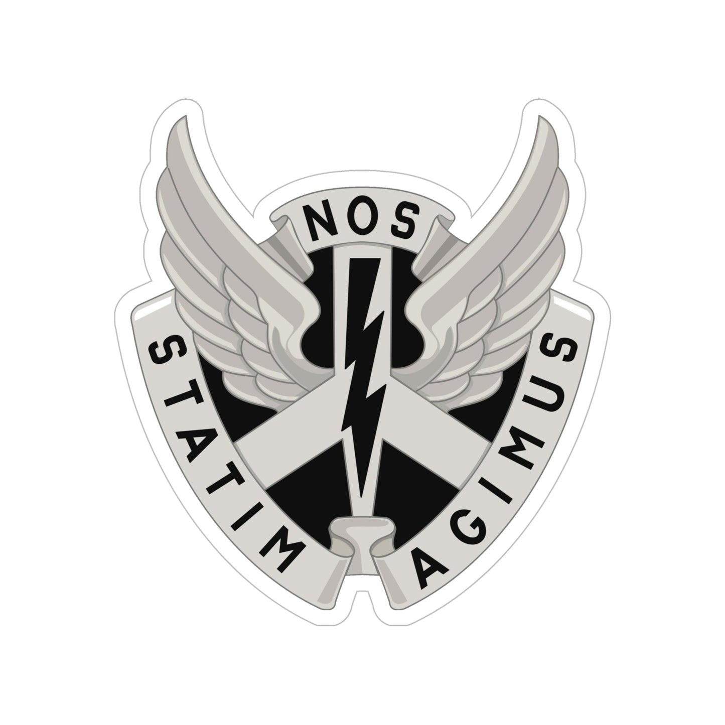 268 Aviation Battalion (U.S. Army) Transparent STICKER Die-Cut Vinyl Decal-6 Inch-The Sticker Space