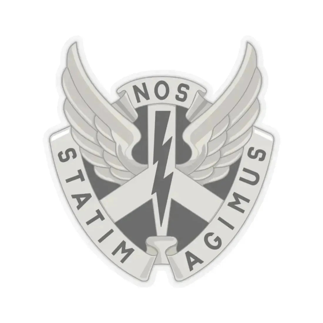 268 Aviation Battalion (U.S. Army) STICKER Vinyl Kiss-Cut Decal 2 Inch Transparent - The Sticker Space