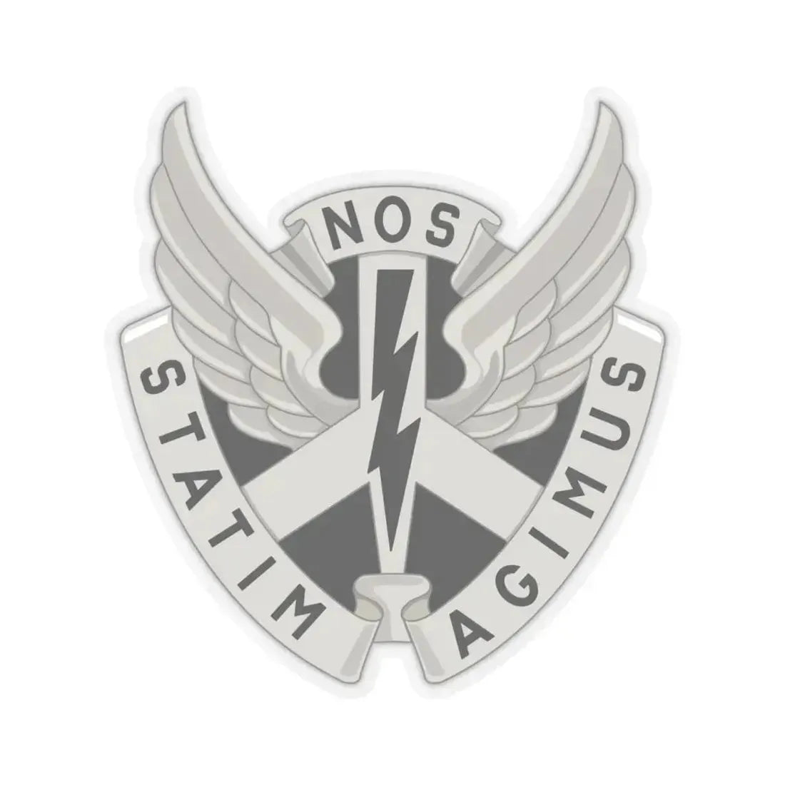 268 Aviation Battalion (U.S. Army) STICKER Vinyl Kiss-Cut Decal 4 Inch Transparent - The Sticker Space