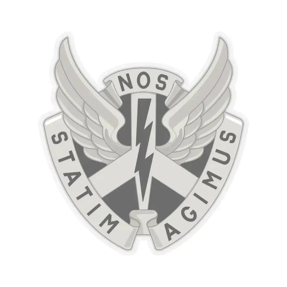268 Aviation Battalion (U.S. Army) STICKER Vinyl Kiss-Cut Decal 6 Inch Transparent - The Sticker Space