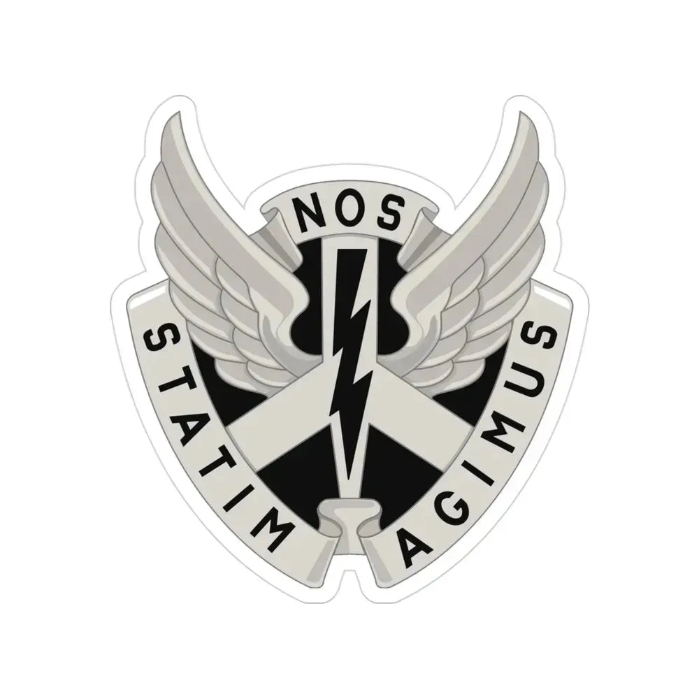 268 Aviation Battalion (U.S. Army) Transparent STICKER Die-Cut Vinyl Decal 3 Inch - The Sticker Space