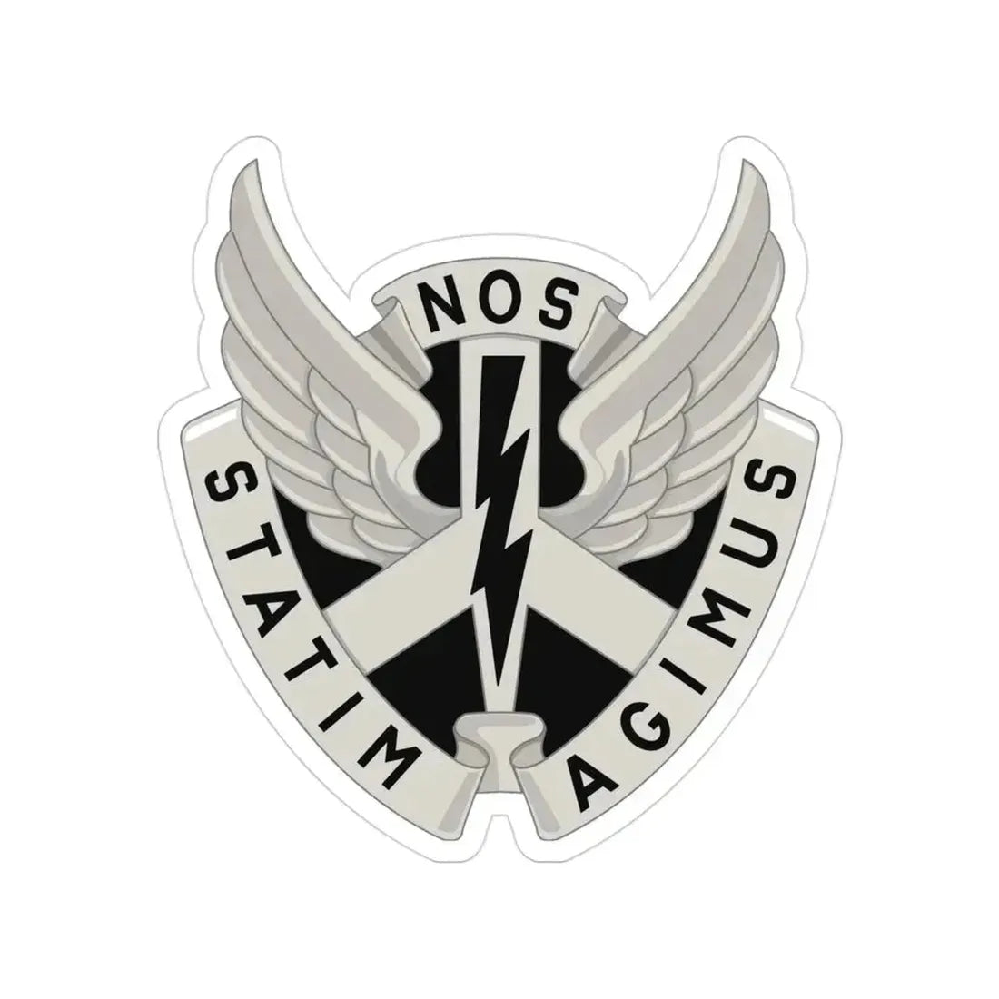 268 Aviation Battalion (U.S. Army) Transparent STICKER Die-Cut Vinyl Decal 3 Inch - The Sticker Space