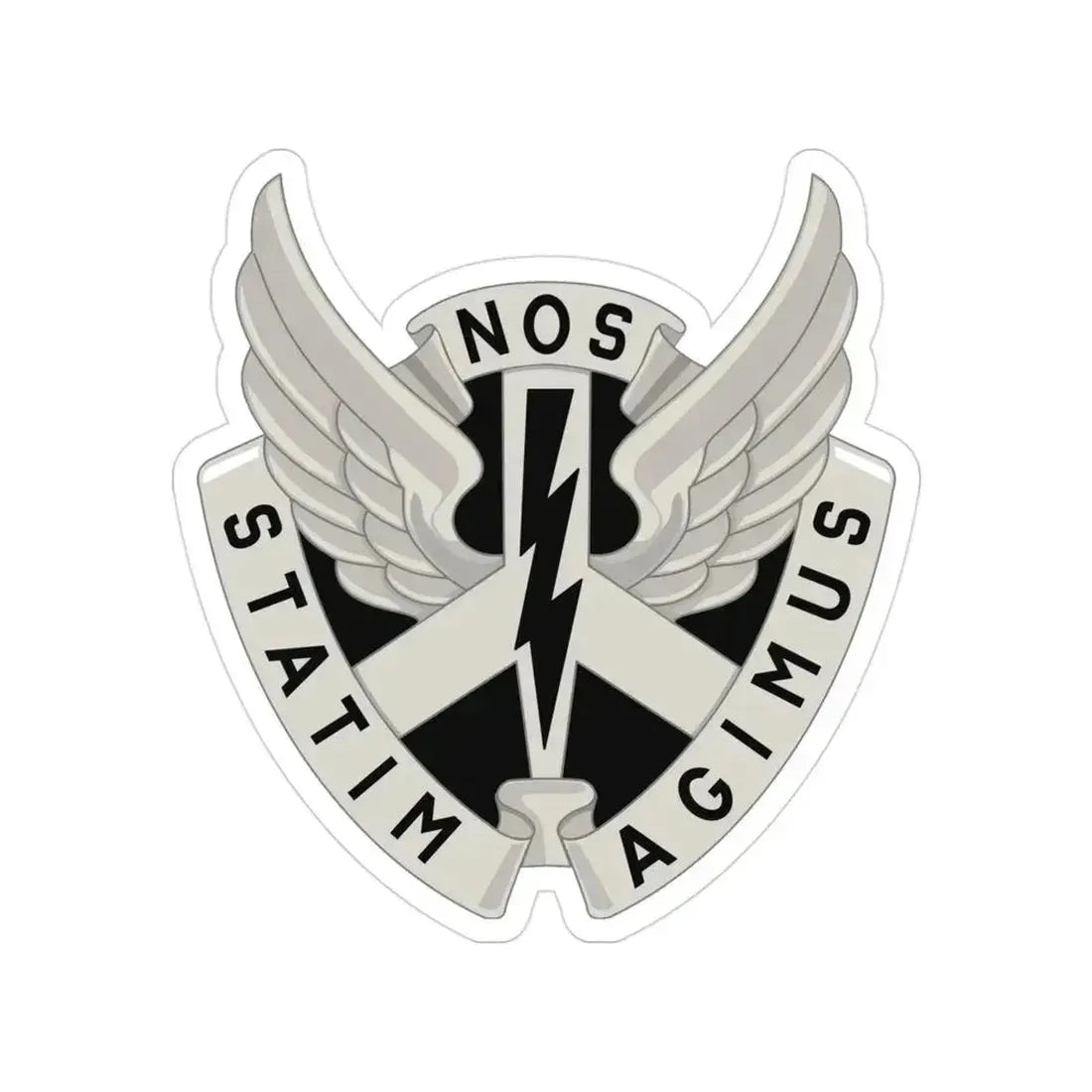 268 Aviation Battalion (U.S. Army) Transparent STICKER Die-Cut Vinyl Decal 3 Inch - The Sticker Space