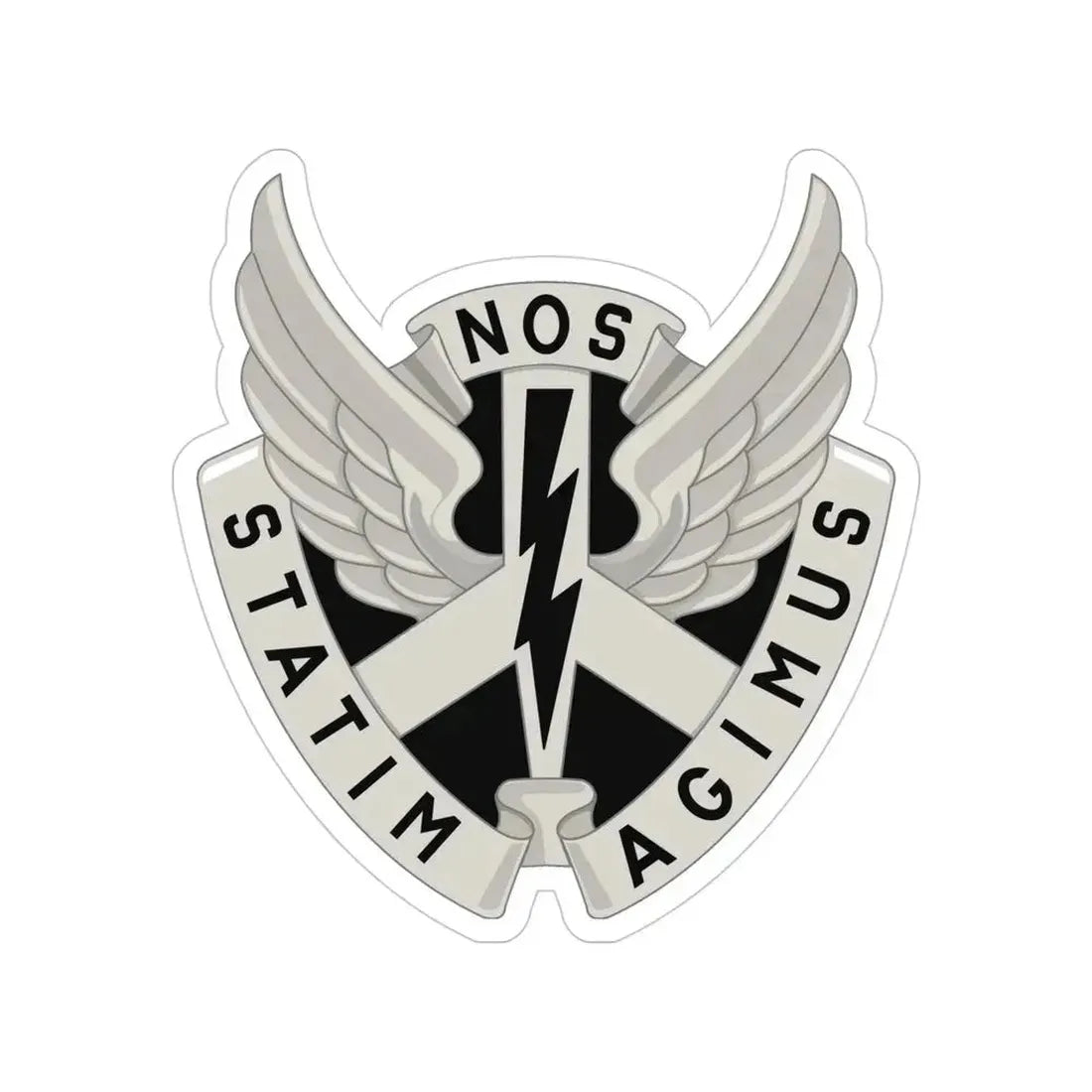 268 Aviation Battalion (U.S. Army) Transparent STICKER Die-Cut Vinyl Decal 4 Inch - The Sticker Space