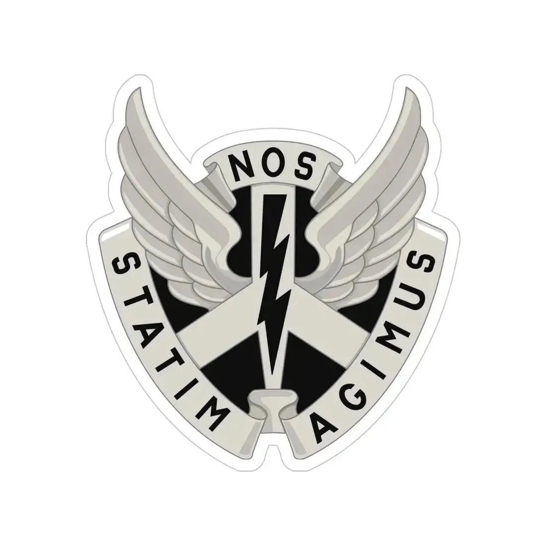 268 Aviation Battalion (U.S. Army) Transparent STICKER Die-Cut Vinyl Decal 5 Inch - The Sticker Space