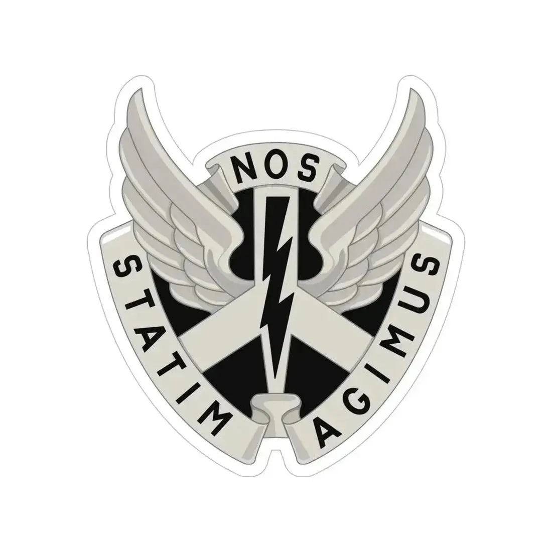 268 Aviation Battalion (U.S. Army) Transparent STICKER Die-Cut Vinyl Decal 6 Inch - The Sticker Space