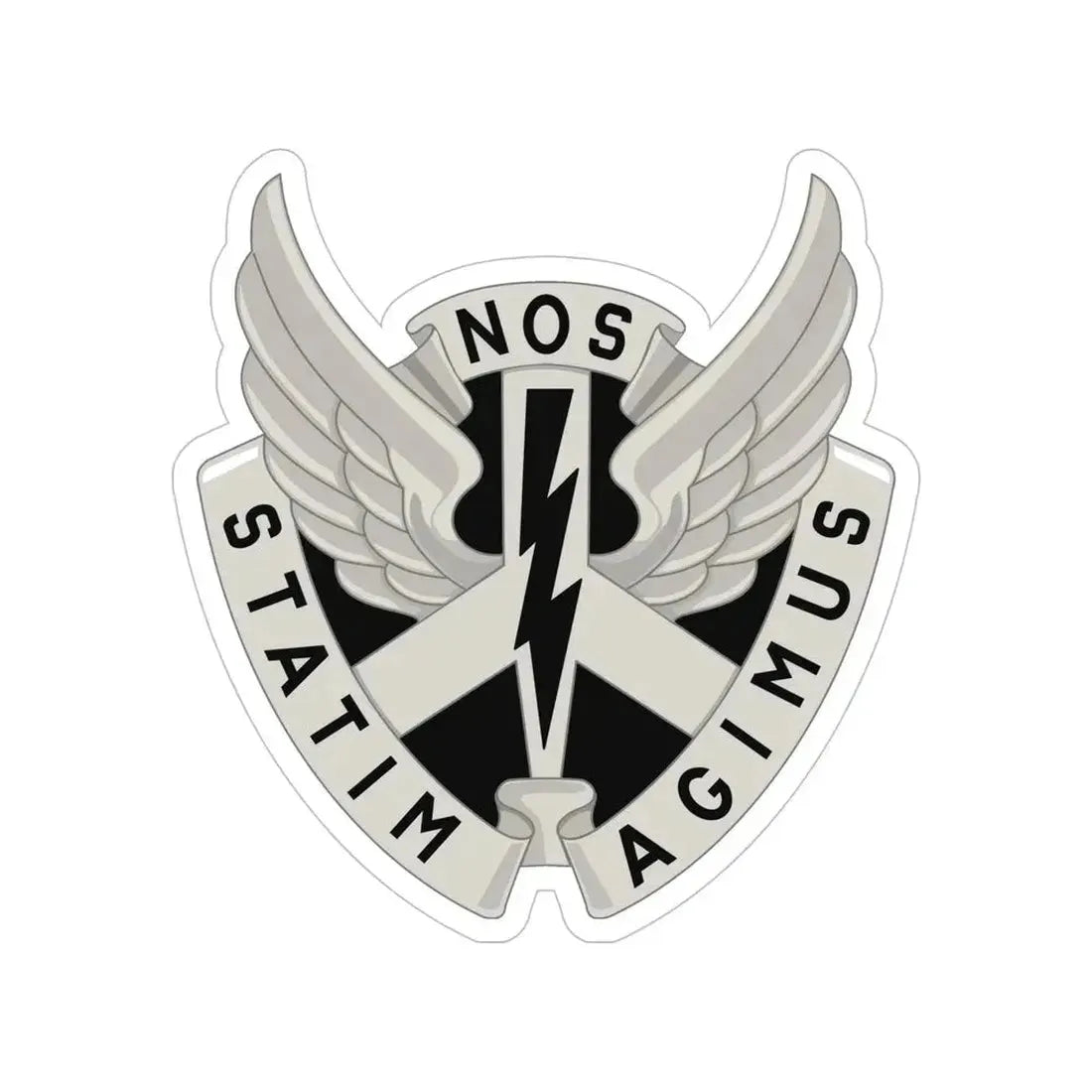 268 Aviation Battalion (U.S. Army) Transparent STICKER Die-Cut Vinyl Decal - The Sticker Space