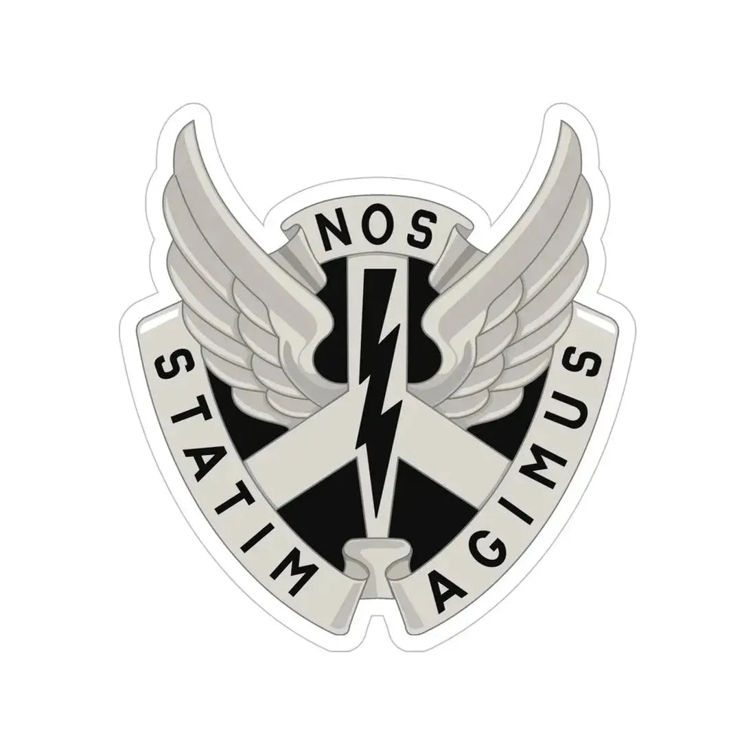 268 Aviation Battalion (U.S. Army) Transparent STICKER Die-Cut Vinyl Decal - The Sticker Space