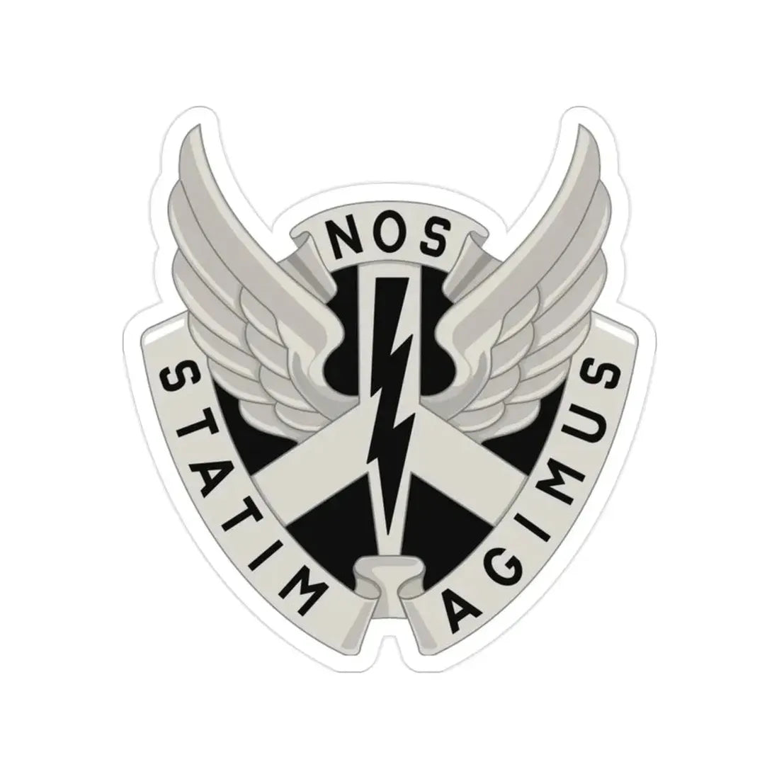 268 Aviation Battalion (U.S. Army) Transparent STICKER Die-Cut Vinyl Decal - The Sticker Space
